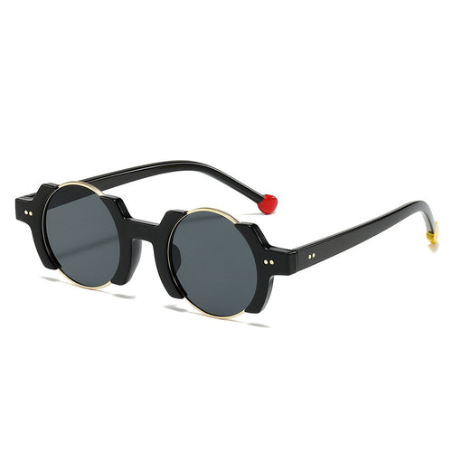 Unique Geometric Frame Sunglasses Bowlift 1787812353