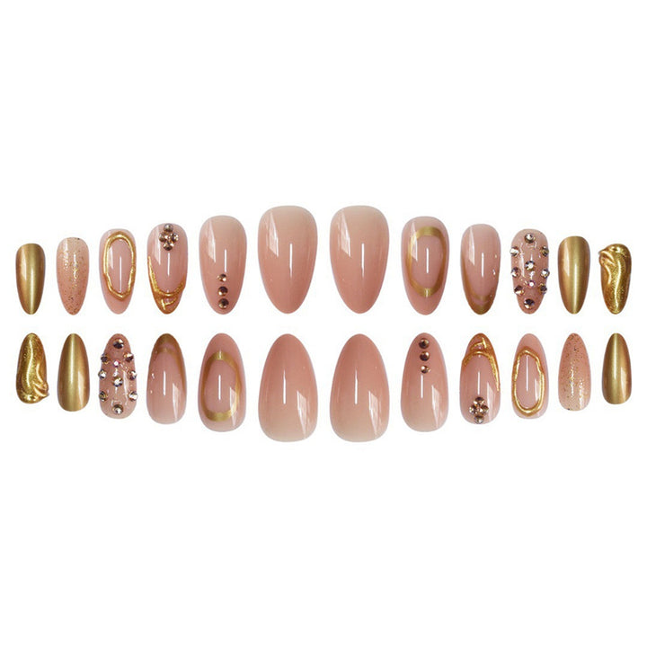 Glamorous 3D Decorative Press-On Nails Bowlift