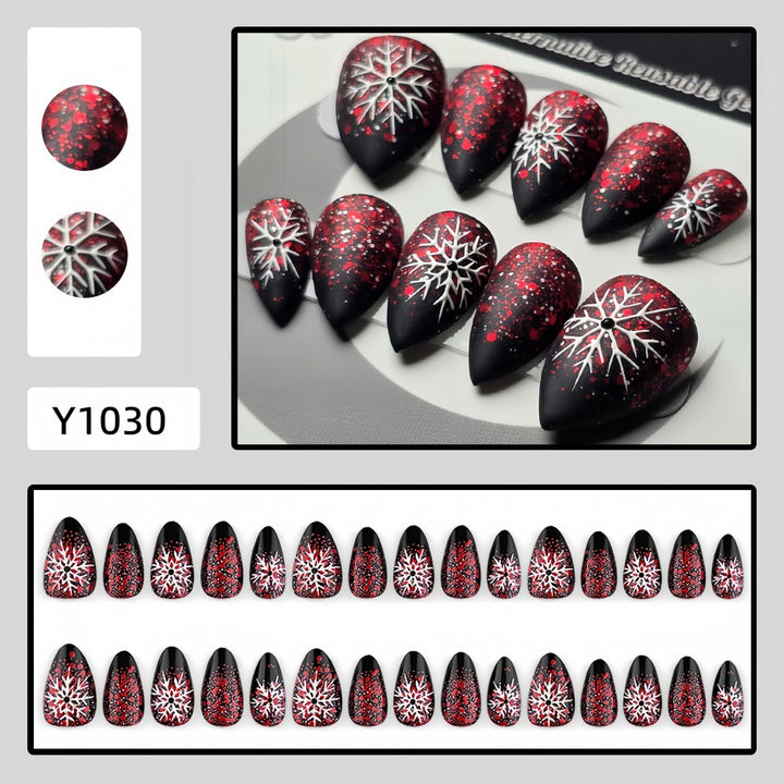 Artificial Nails in Modern Tribal Design Bowlift