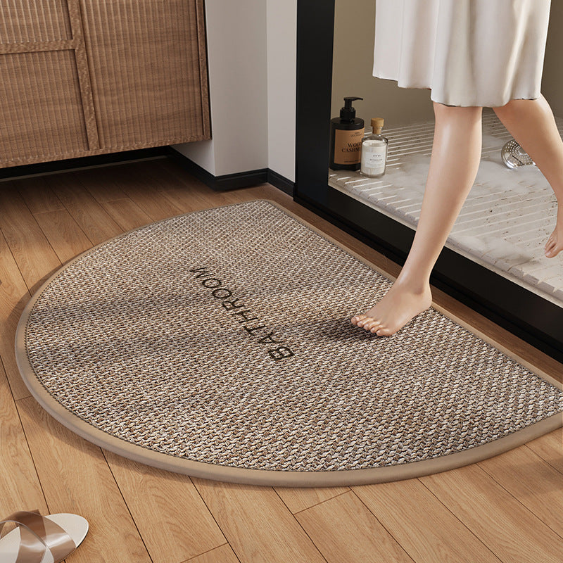 Stylish Non-Slip Bath Rug Bowlift
