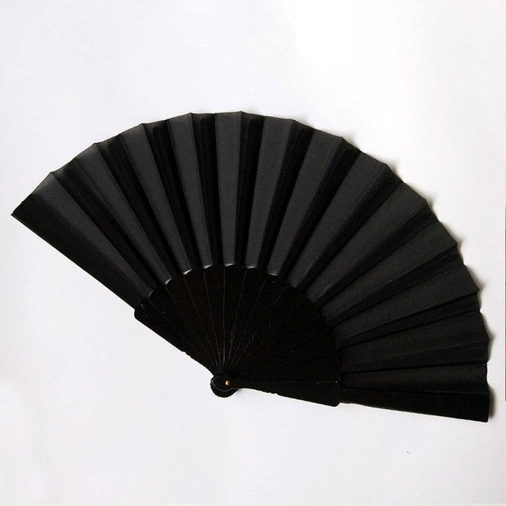 Ladies elegant hand fan made of high-quality paper and natural materials Bowlift