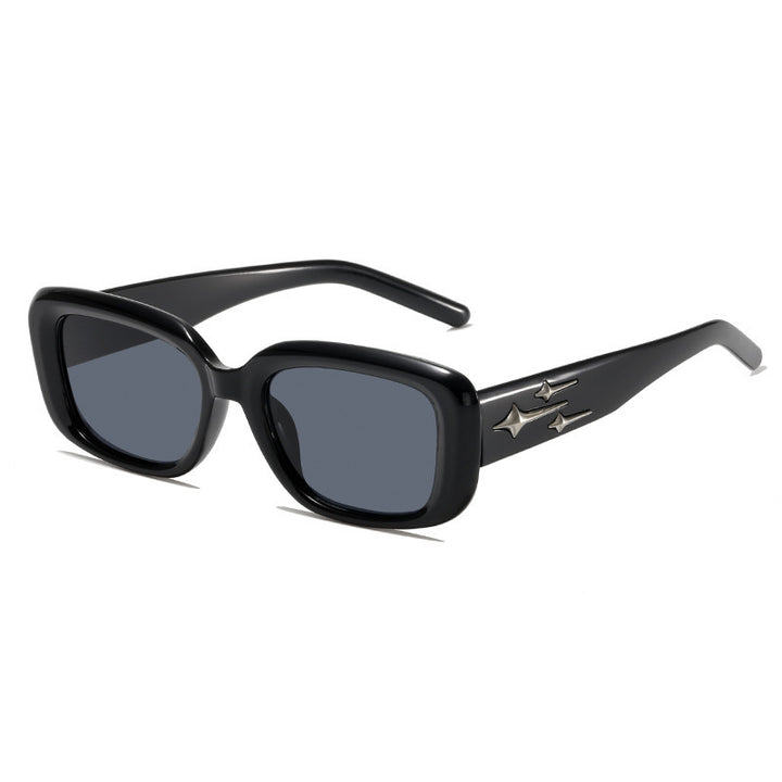 Vintage Inspired Square Frame Sunglasses Bowlift