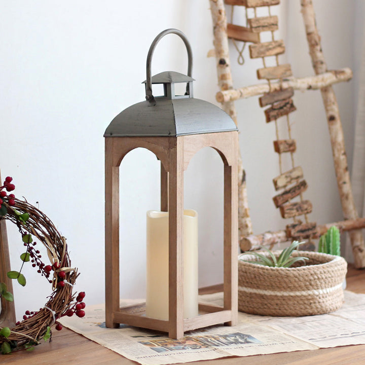Decorative wooden lantern Bowlift