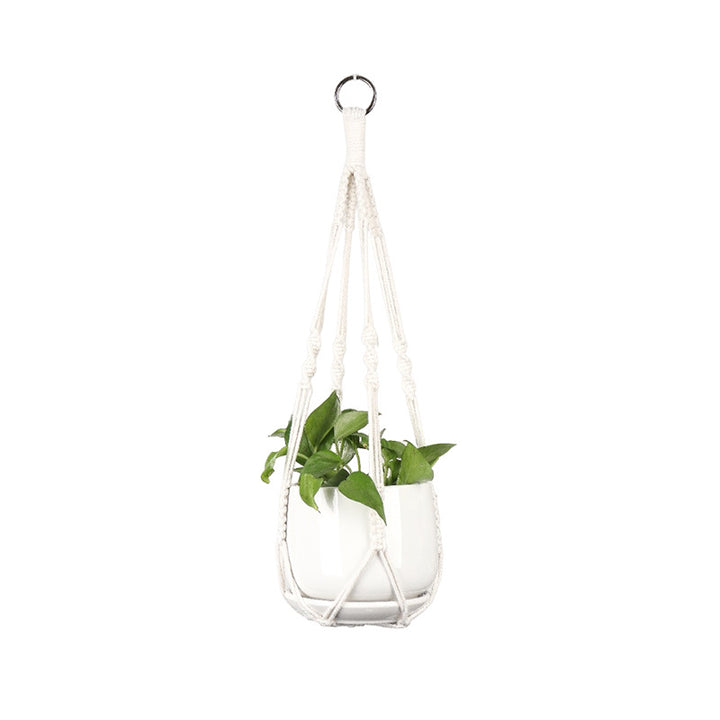Plant-hanging macrame shelf Bowlift