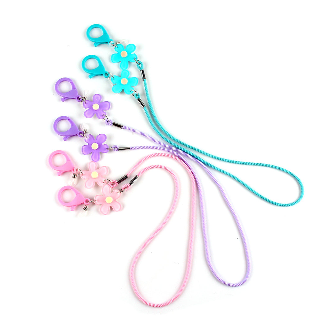 Flower Charm Eyewear Retainer Bowlift