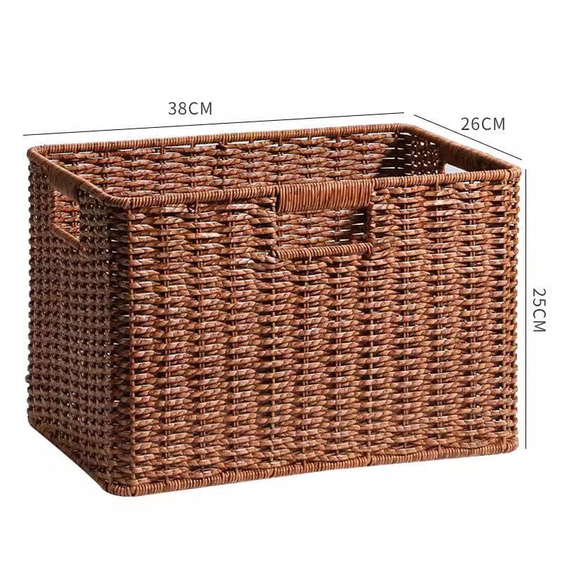 Natural Woven Storage Bin Bowlift
