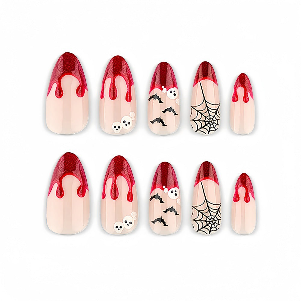 Creative Halloween Nail Design Bowlift