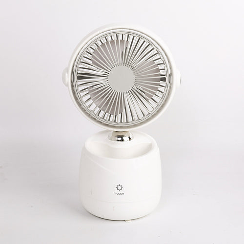 Ladies portable touch fan with flexible tilt and USB connection Bowlift