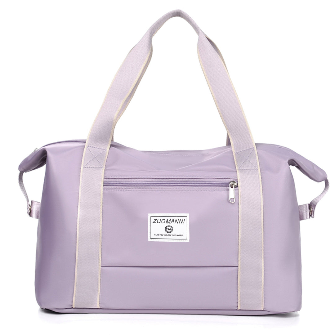 Sporty Travel Bag With Insulated Compartment Bowlift