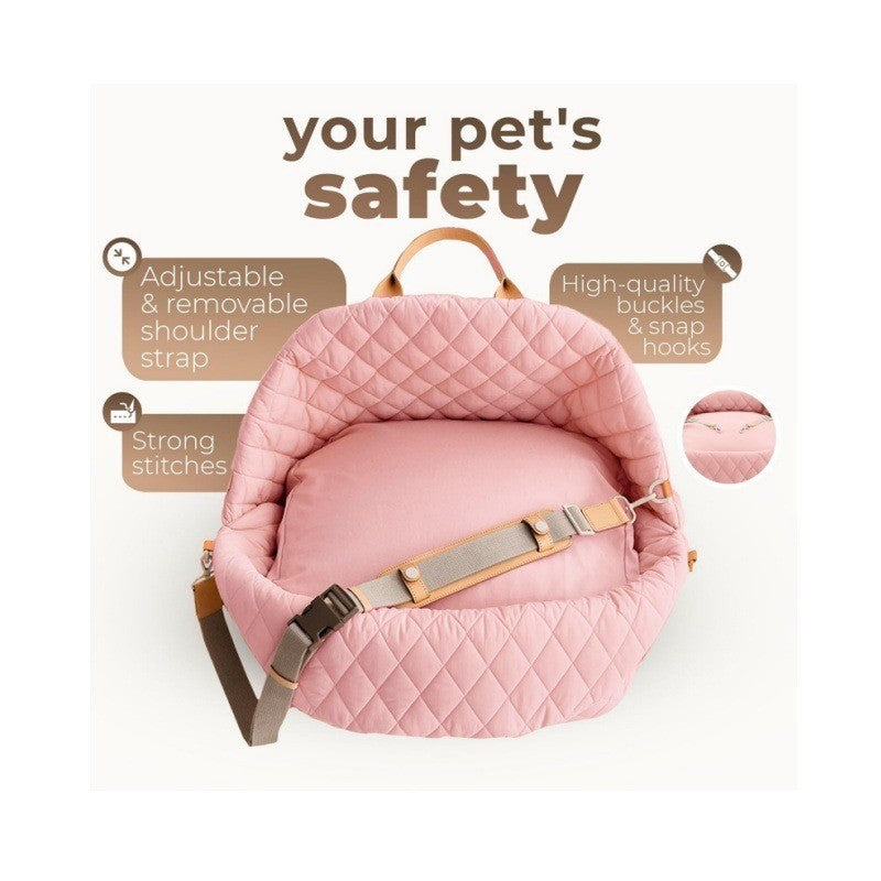 Portable Pet Comfort Seat Bowlift