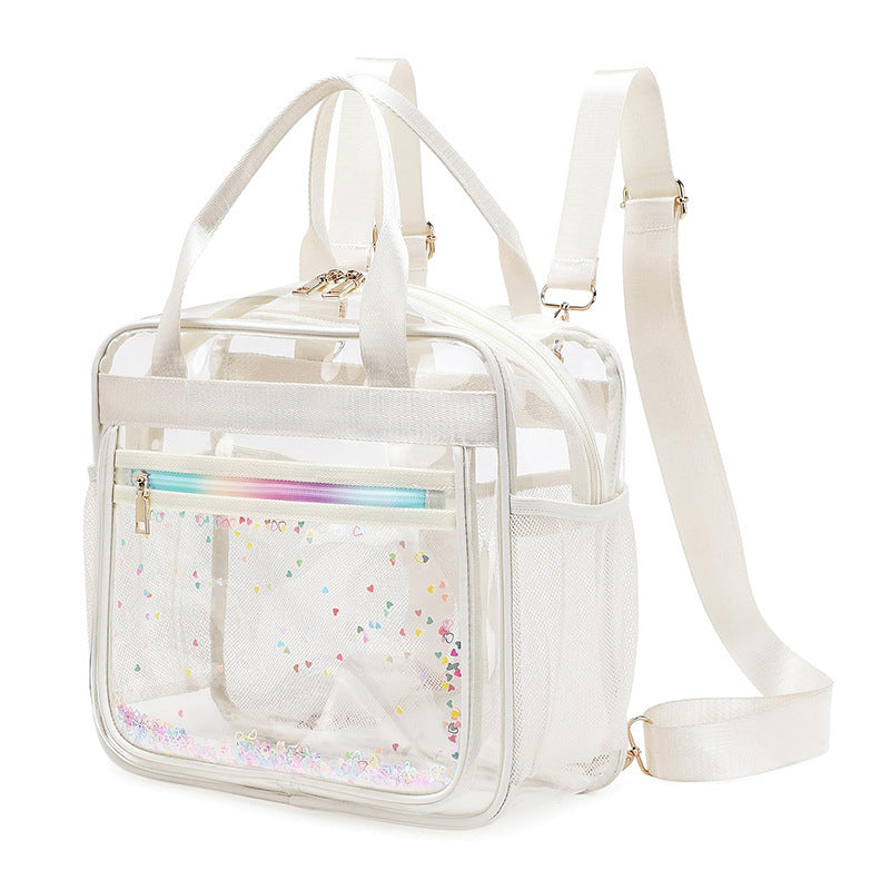 Transparent Multifunctional Handbag Bowlift