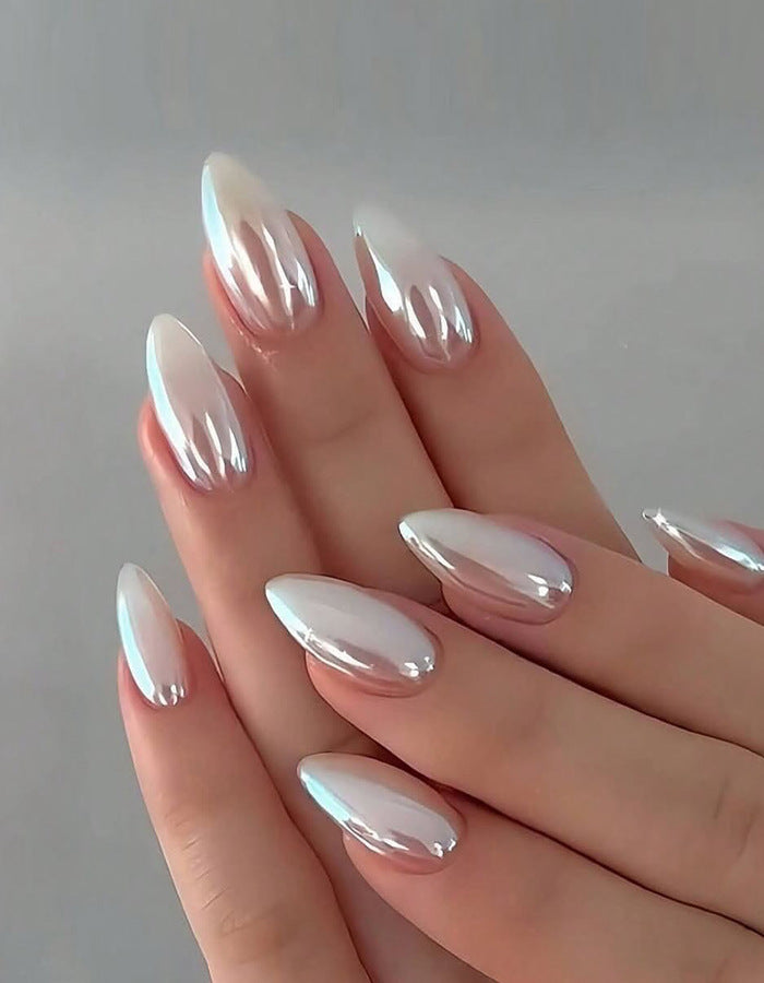 Glossy Stiletto Press-On Nail Tips Bowlift
