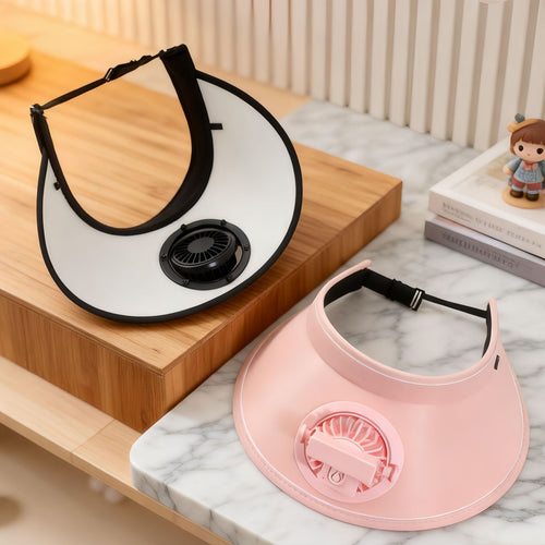 Ladies wearable cooling collar with fan Bowlift