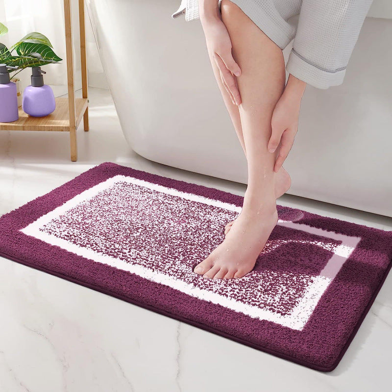 Plush Anti-Slip Bath Mat Bowlift