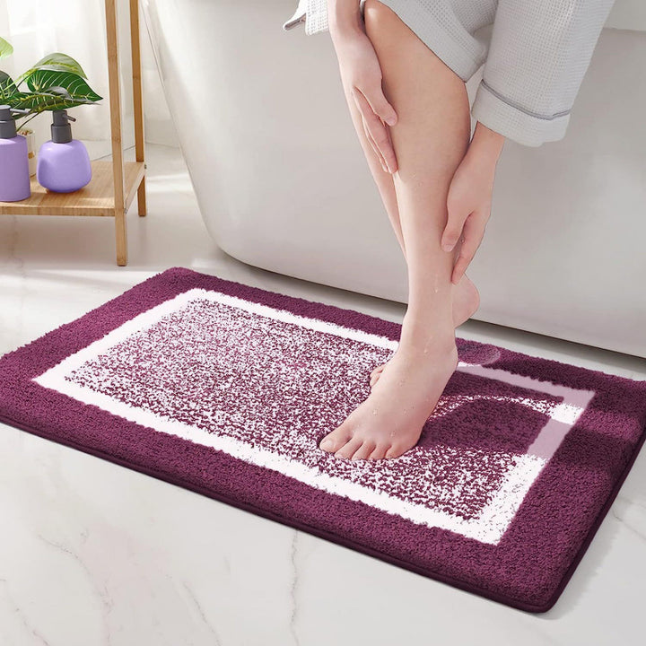 Plush Anti-Slip Bath Mat Bowlift