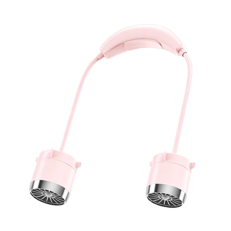 Ladies portable neck fan with flexible design Bowlift