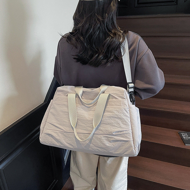 Women Practical Leisure Travel Bag with Multifunctional Compartments Bowlift