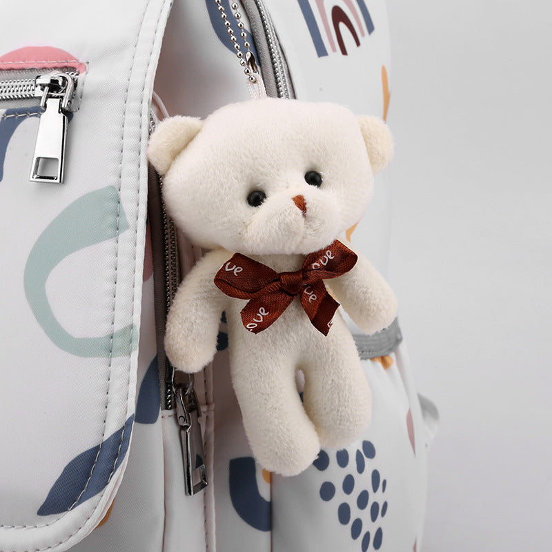 Stylish Lightweight Artistic Print Backpack Bowlift