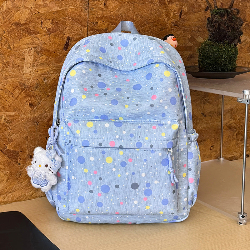 Backpack with Colorful Dots Bowlift