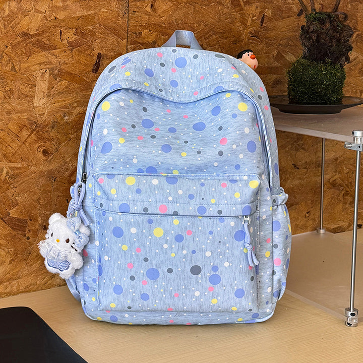 Backpack with Colorful Dots Bowlift