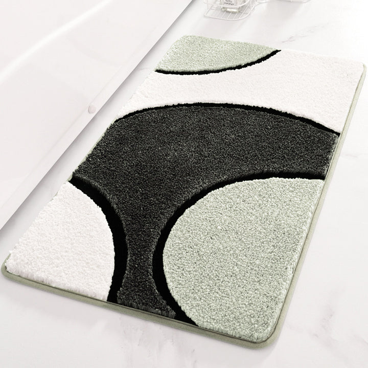 Artistic Patterned Bath Mat