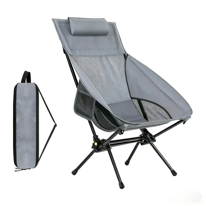 Women's Ergonomic Camping Chair with Mesh Cover Bowlift