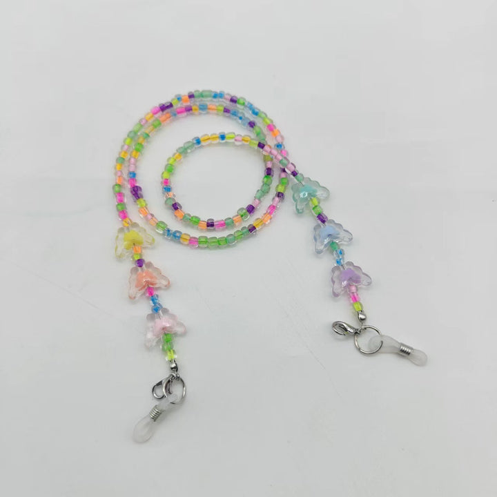 Colorful glasses holder chain with cute animal motifs Bowlift