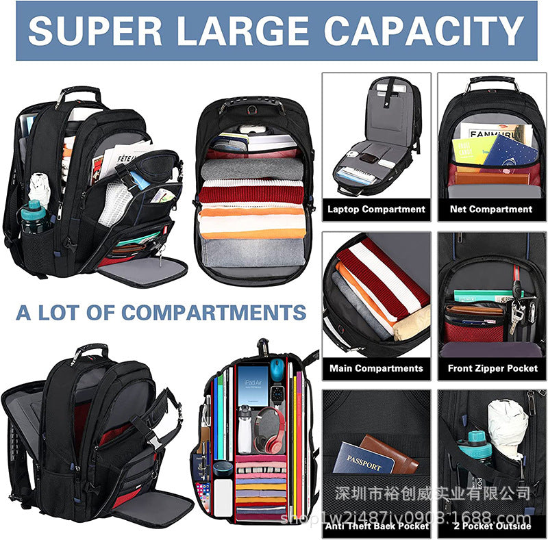 Versatile Tech Backpack with Multiple Compartments Bowlift