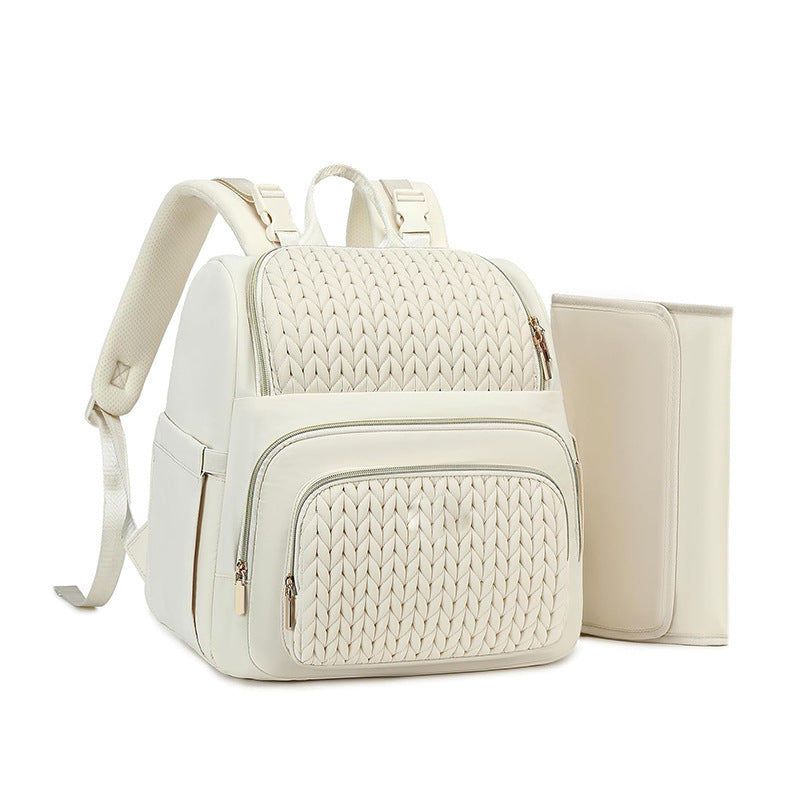 Elegant backpack with braided design Bowlift