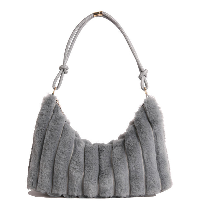 WoPlush Texture Evening Handbag Bowlift