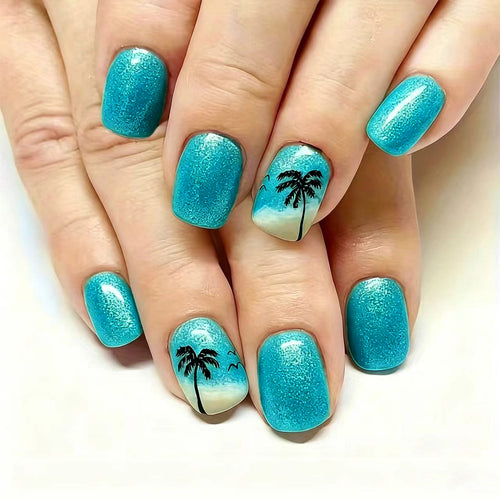 Caribbean-Inspired Nail Art Bowlift