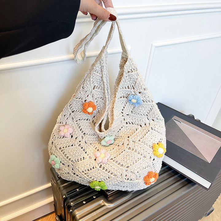 Ethically Crafted Handwoven Crochet Tote Bag Bowlift