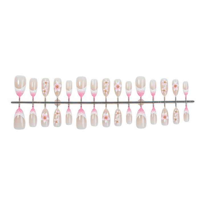Artistic nail designs with floral accents Bowlift