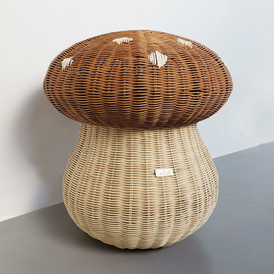 Playful basket in mushroom design Bowlift