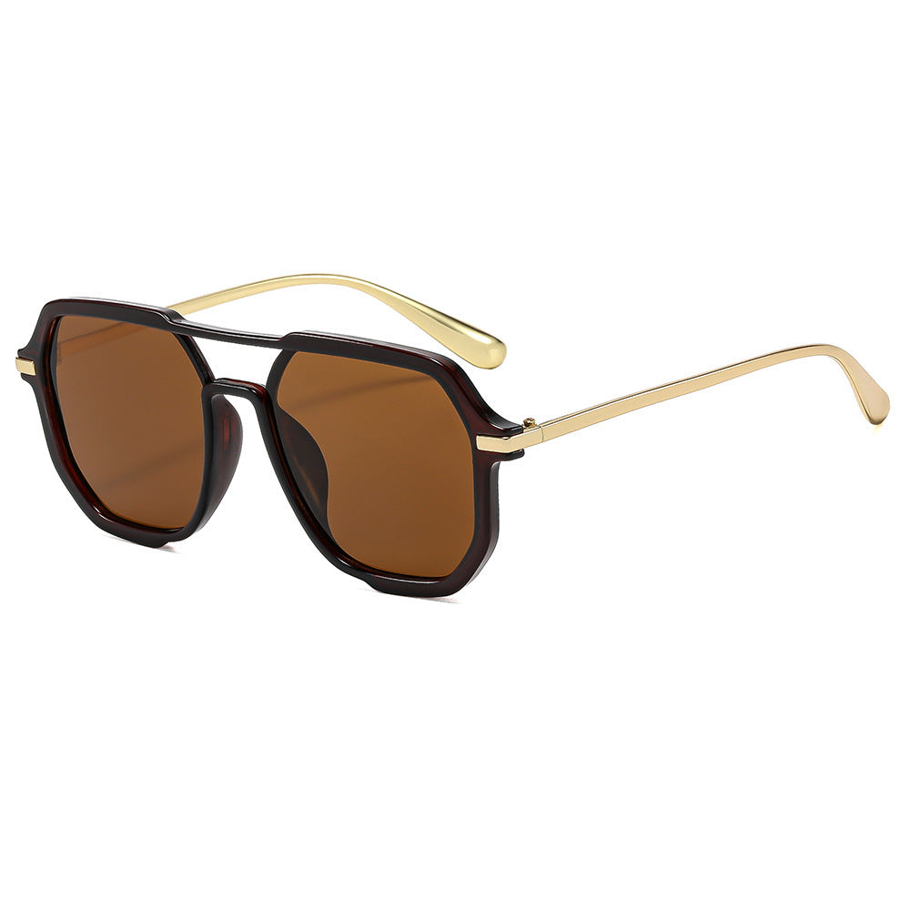 Fashion-Forward Hexagonal Sunglasses Bowlift