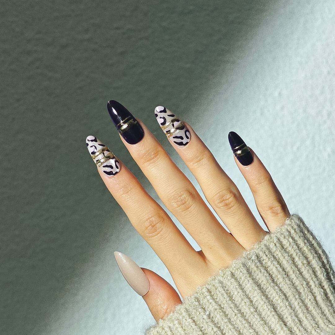 Artistic Stiletto Press-On Nail Set Bowlift
