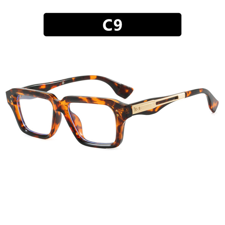 Women's stylish square sunglasses with luxurious tortoiseshell pattern and durable frame Bowlift