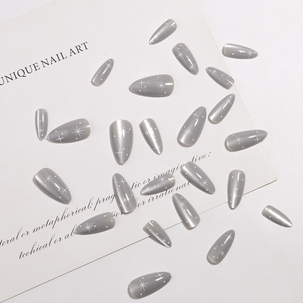 Premium Metallic Press-On Nail Tips Bowlift
