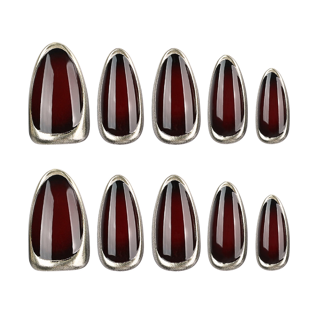 Glamorous nail art in elegant design Bowlift