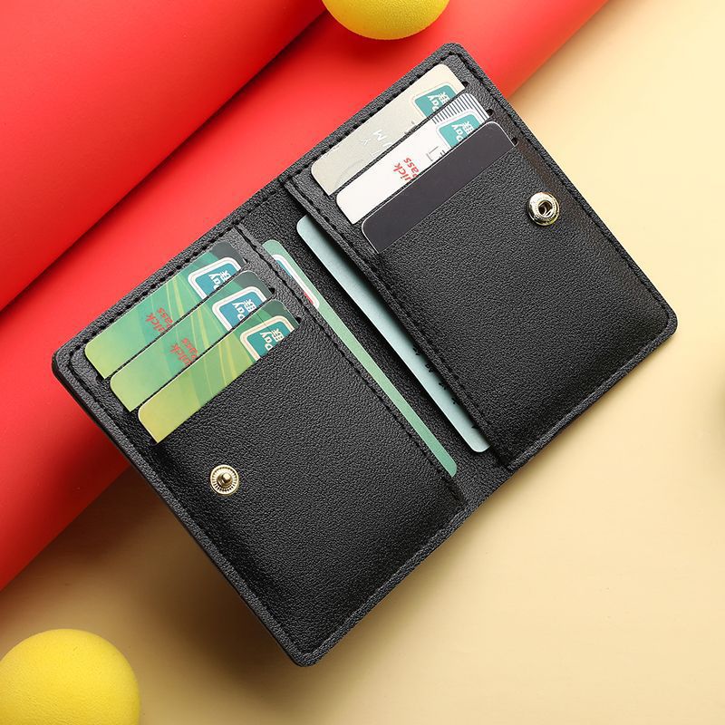 Premium Leather Business Card Holder Bowlift