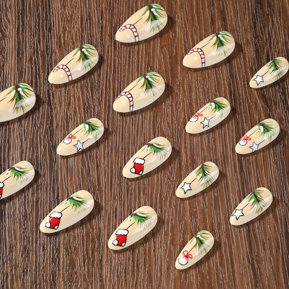 Festive Artificial Nails Bowlift