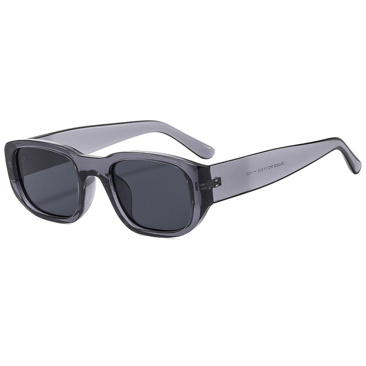 Women's fashionable sunglasses with innovative rectangular frame Bowlift