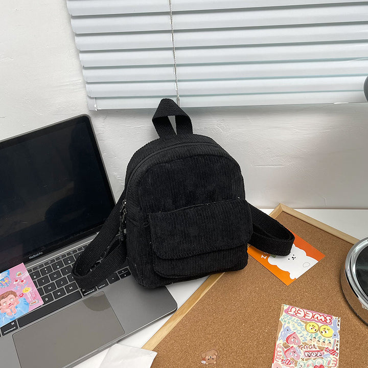 Corduroy Mini Backpack