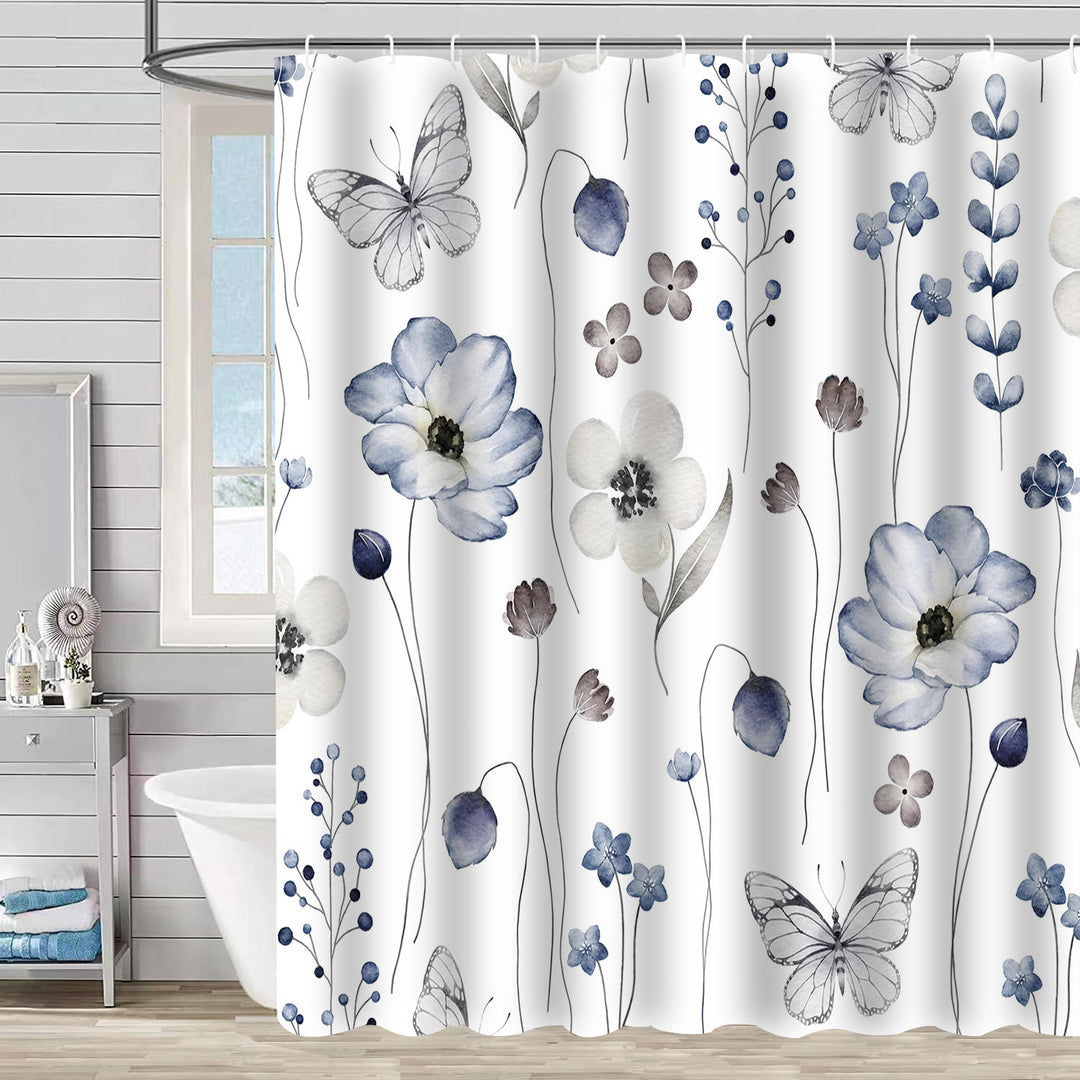 Botanical Garden Shower Curtain Bowlift