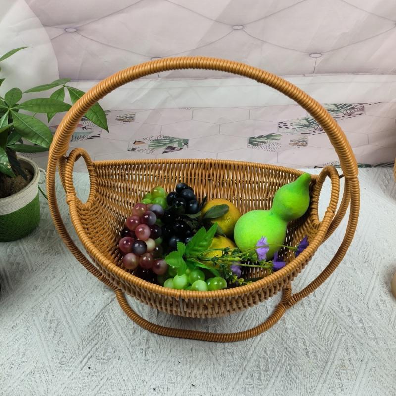 Handcrafted Food and Decor Basket Bowlift