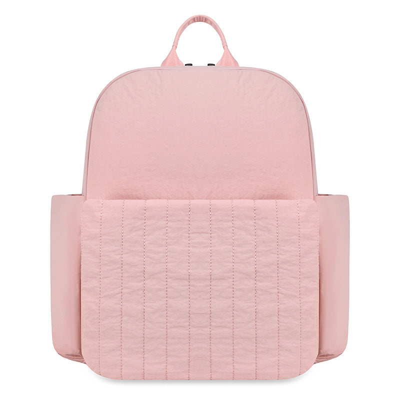 Minimalist Quilted Backpack Bowlift