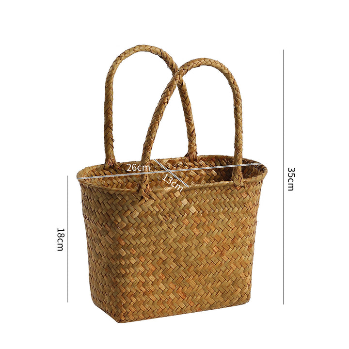 Handwoven Eco-Friendly Market Tote Bowlift