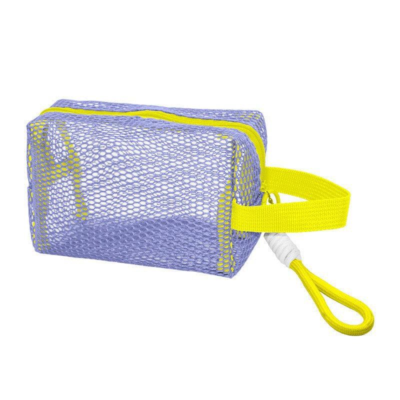 Versatile Beach Bag In Airy Mesh Design Bowlift
