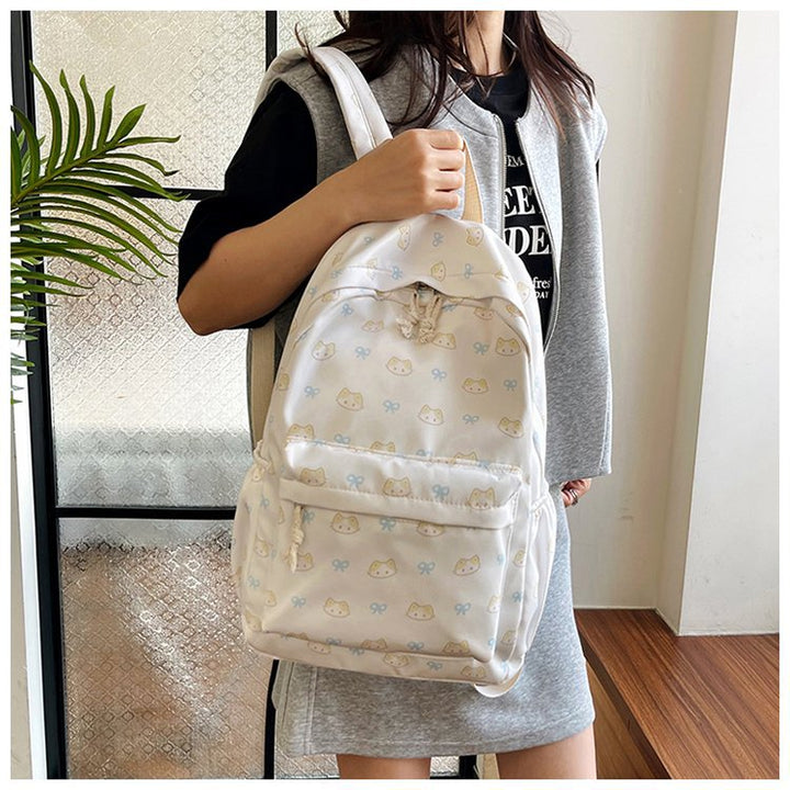 Backpack with Creative Graphic Design Bowlift