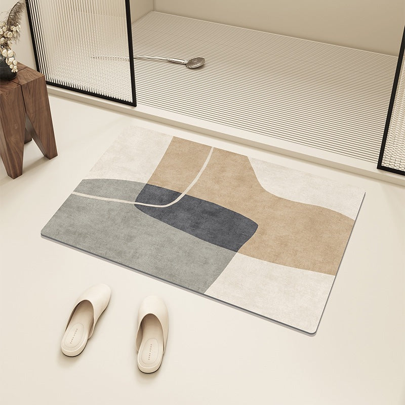 Unisex Non-Slip Memory Foam Bath Mat Bowlift